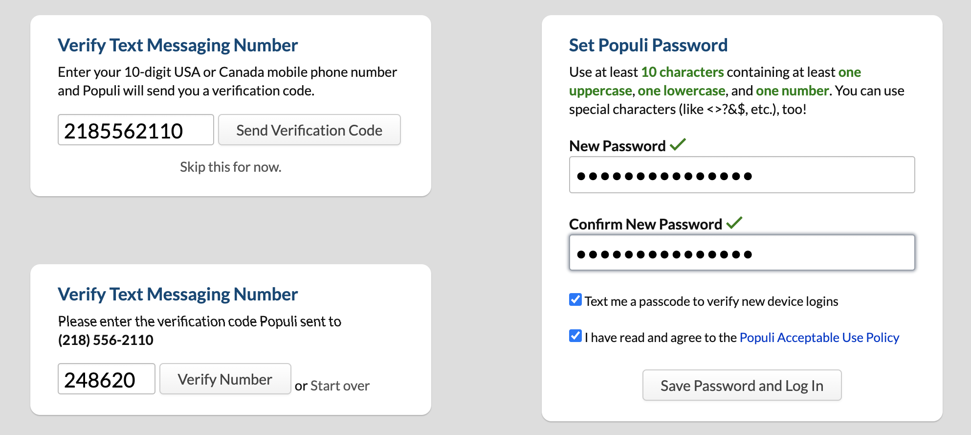 populi student login