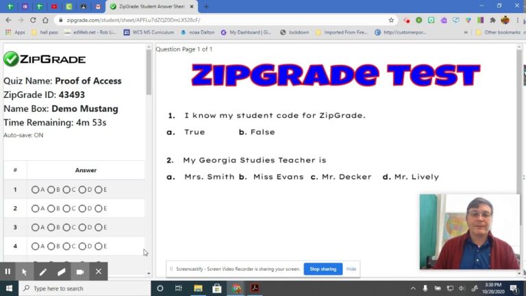 ZipGrade How To Log In To The Student Portal YouTube